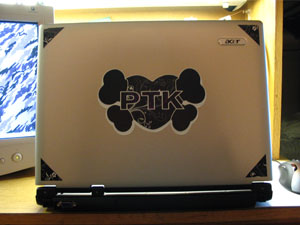 PTK Laptop Decals